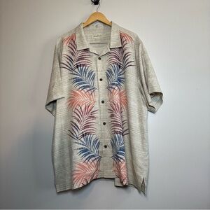 Tommy Bahama 100% Silk XXL Floral Hawaiian Shirt